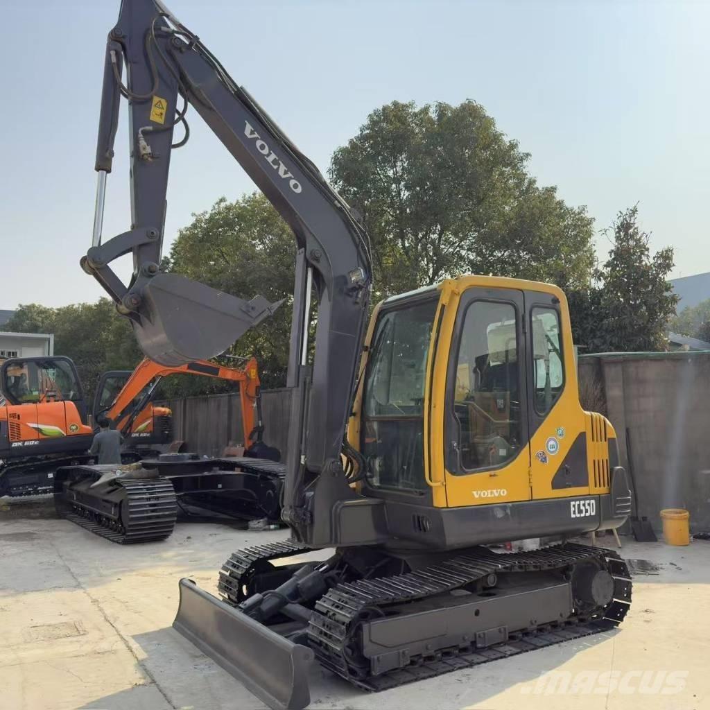 Volvo EC55D Mini kotrók < 7t