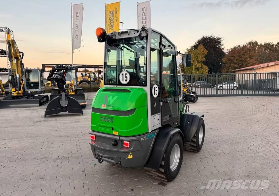 Wacker Neuson WL 20e Gumikerekes homlokrakodók