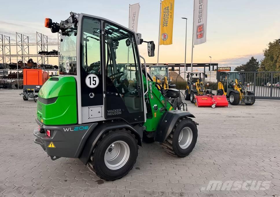 Wacker Neuson WL 20e Gumikerekes homlokrakodók
