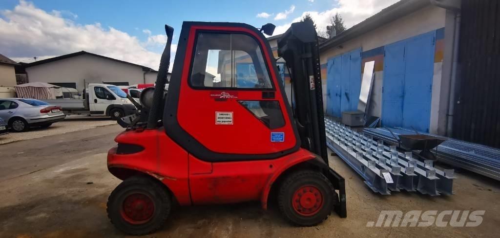 Linde H40T-01 Gázüzemű targoncák