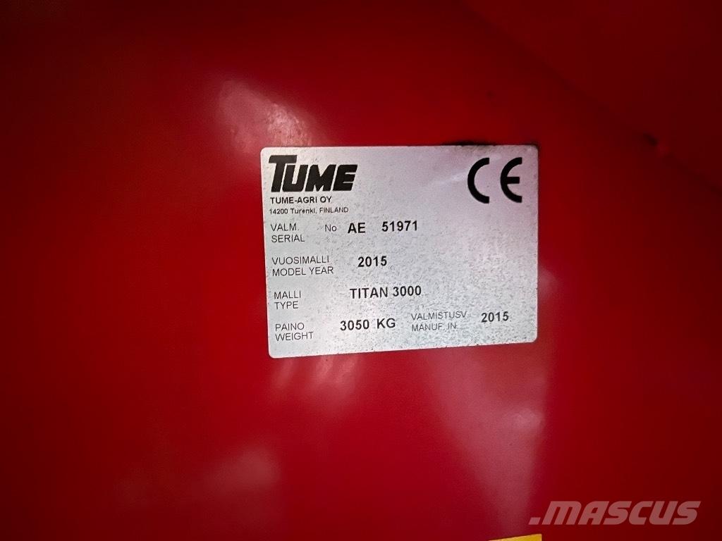 Tume Titan3000 Vetőgépek