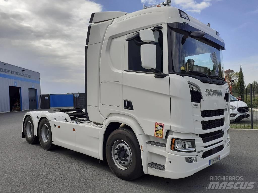 Scania R 590 V8 6x4 Nyergesvontatók