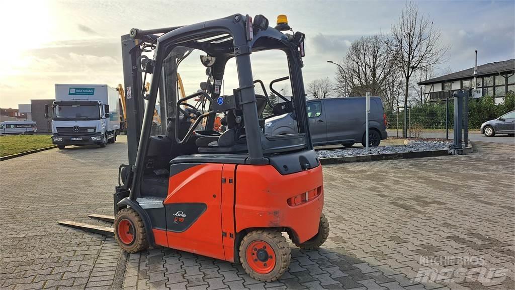 Linde E18PH-02 Elektromos targoncák
