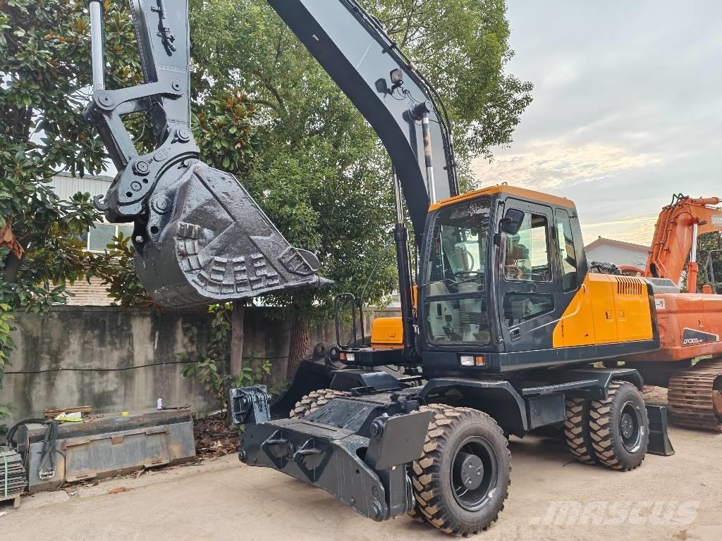 Hyundai r210w-9 Gumikerekes kotrók