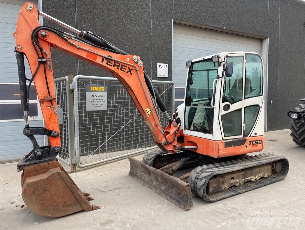 Terex TC50 Mini kotrók < 7t