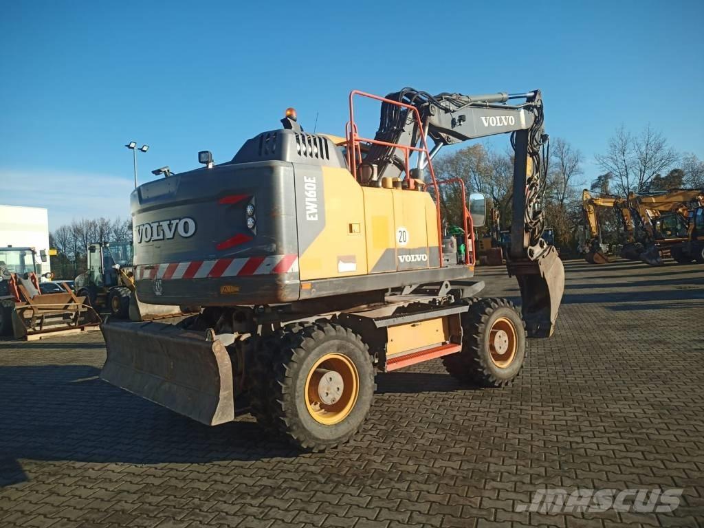 Volvo EW 160 E Gumikerekes kotrók