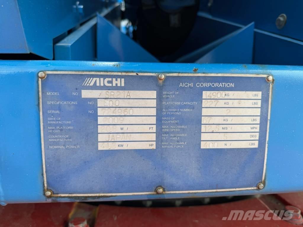 Aichi SR 21 A Teleszkópos emelők