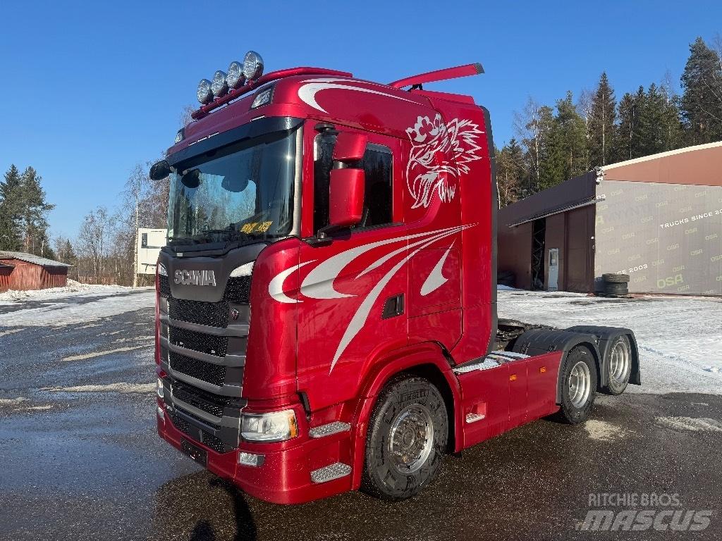 Scania S540 6x2 Nyergesvontatók