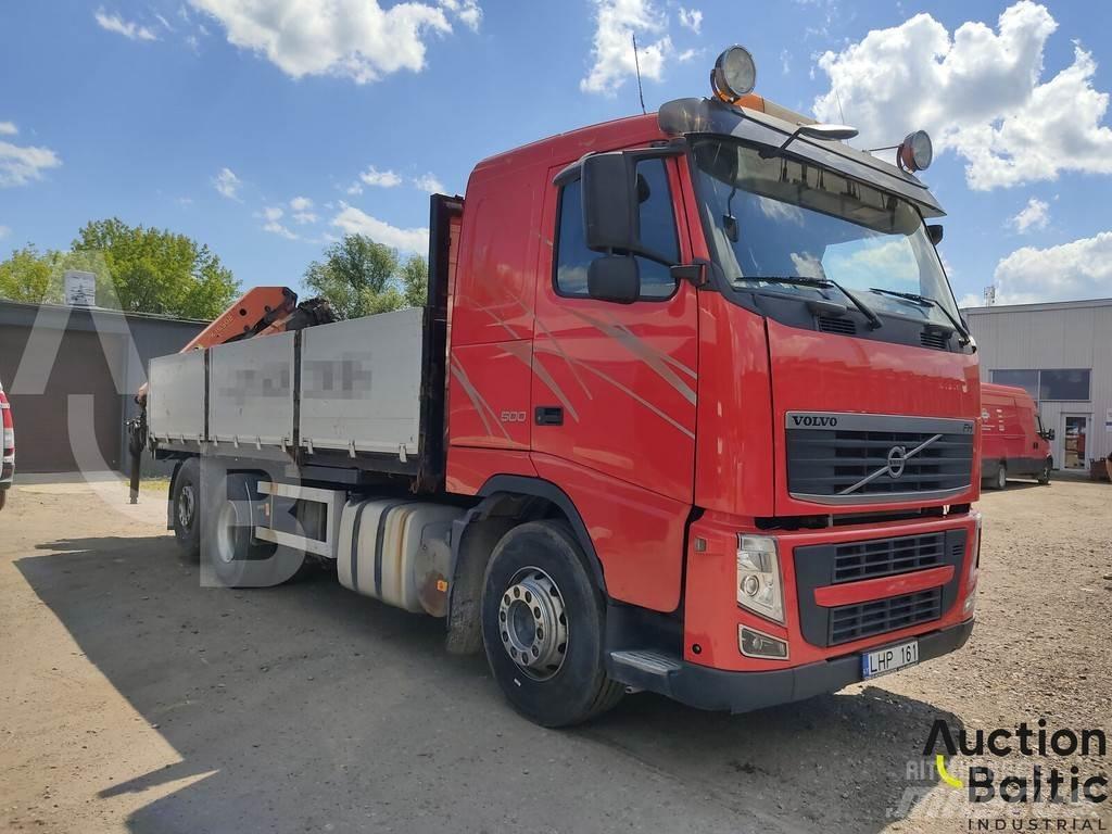 Volvo FH500 Platós / Ponyvás teherautók