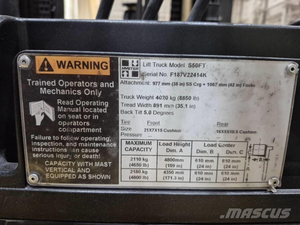 Hyster S 50 FT Targoncák-Egyéb