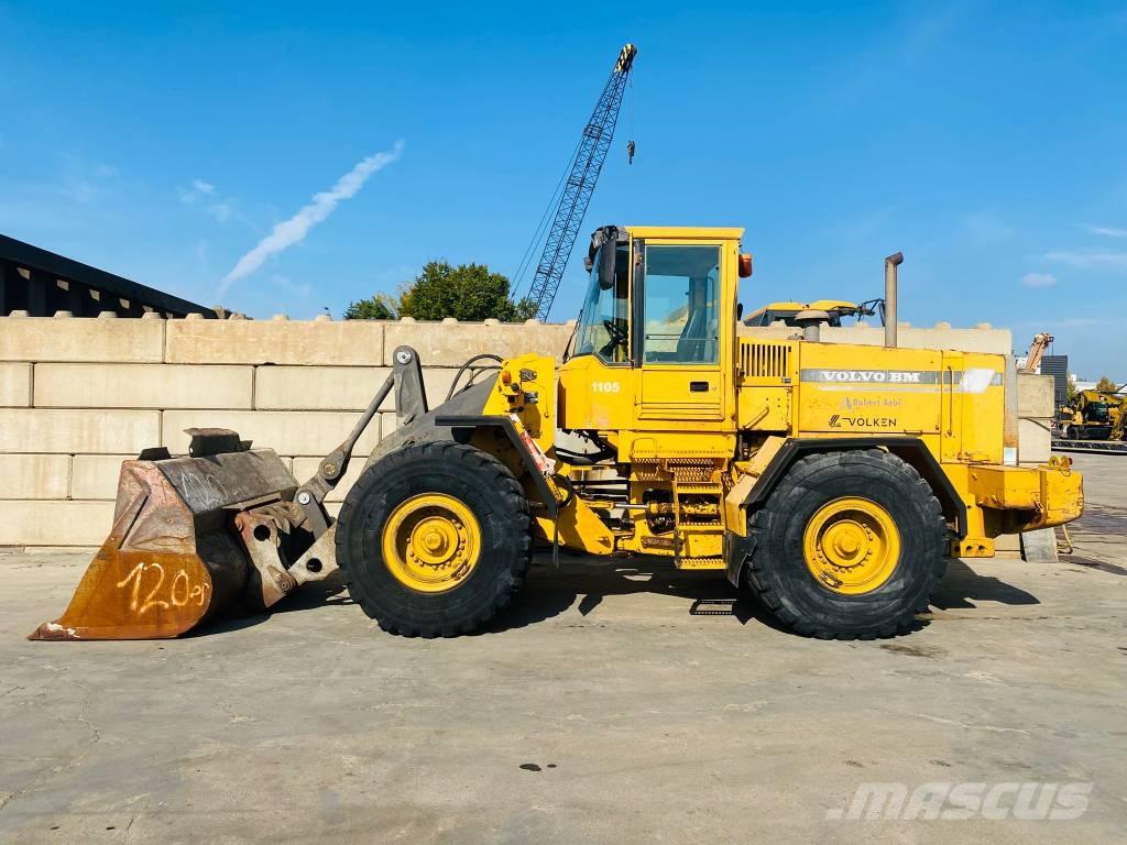 Volvo L 120 C Gumikerekes homlokrakodók