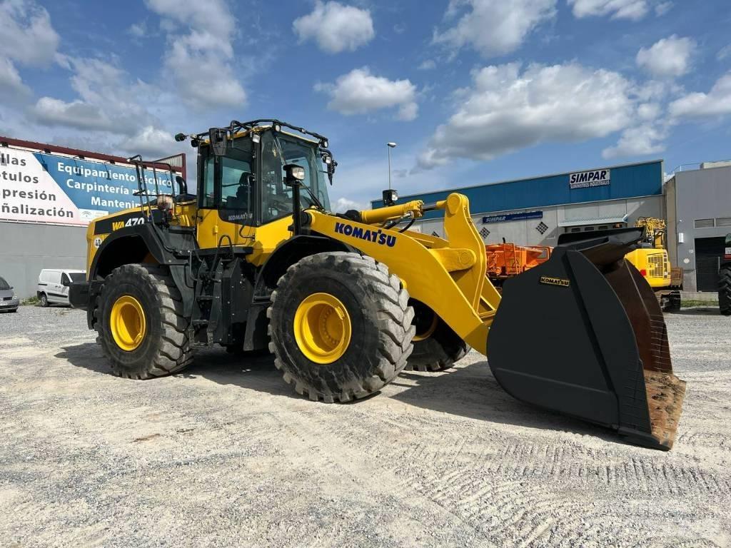 Komatsu WA 470-8 Gumikerekes homlokrakodók