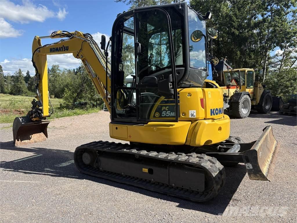 Komatsu PC55 MR-5 Mini kotrók < 7t