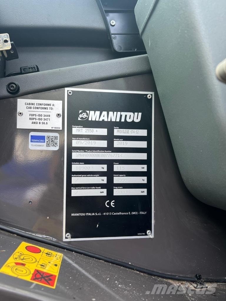 Manitou MRT 2550 Teleszkópos rakodók