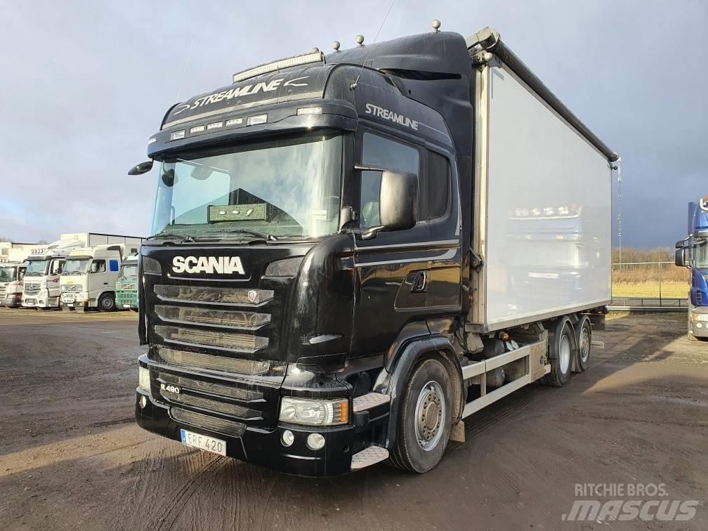Scania R 490 Deszkaszállító teherautók