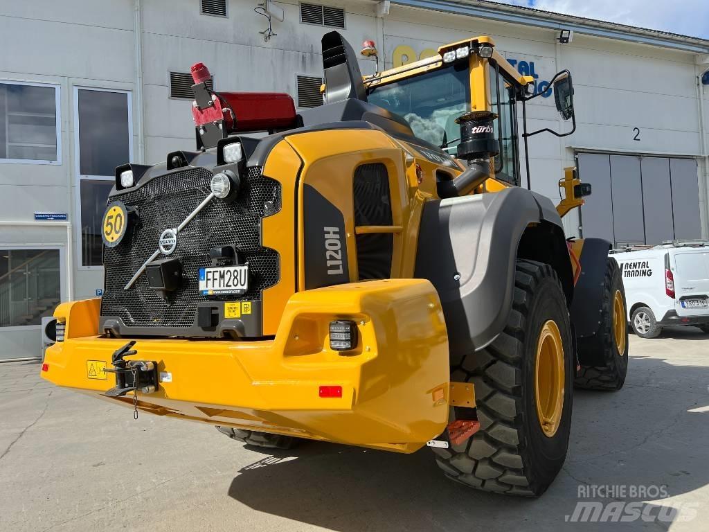 Volvo L 120 H Gumikerekes homlokrakodók