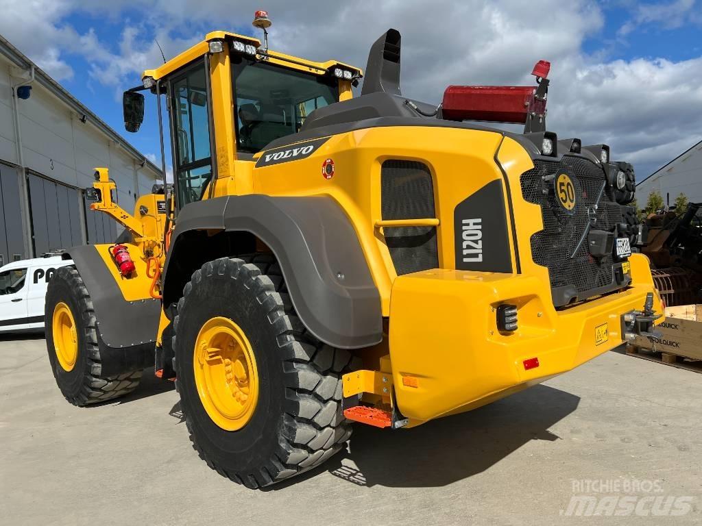 Volvo L 120 H Gumikerekes homlokrakodók