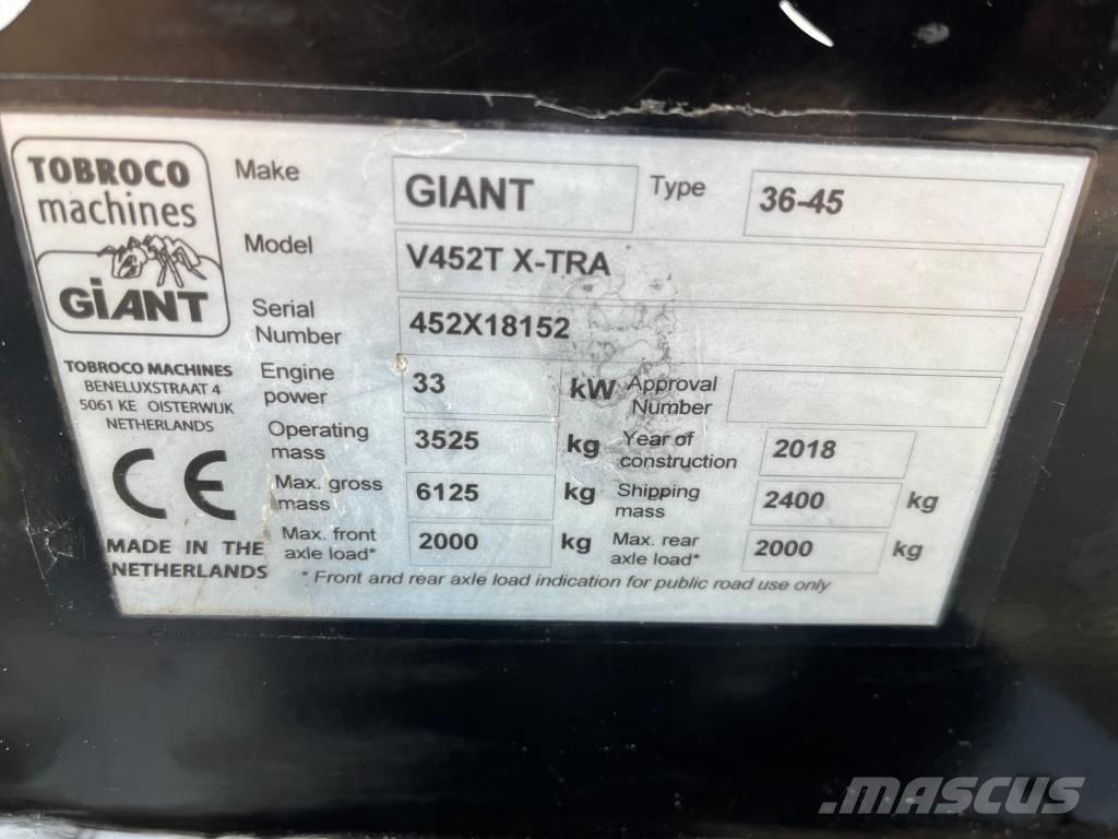 GiANT V 452 T x-tra Mini homlokrakodók