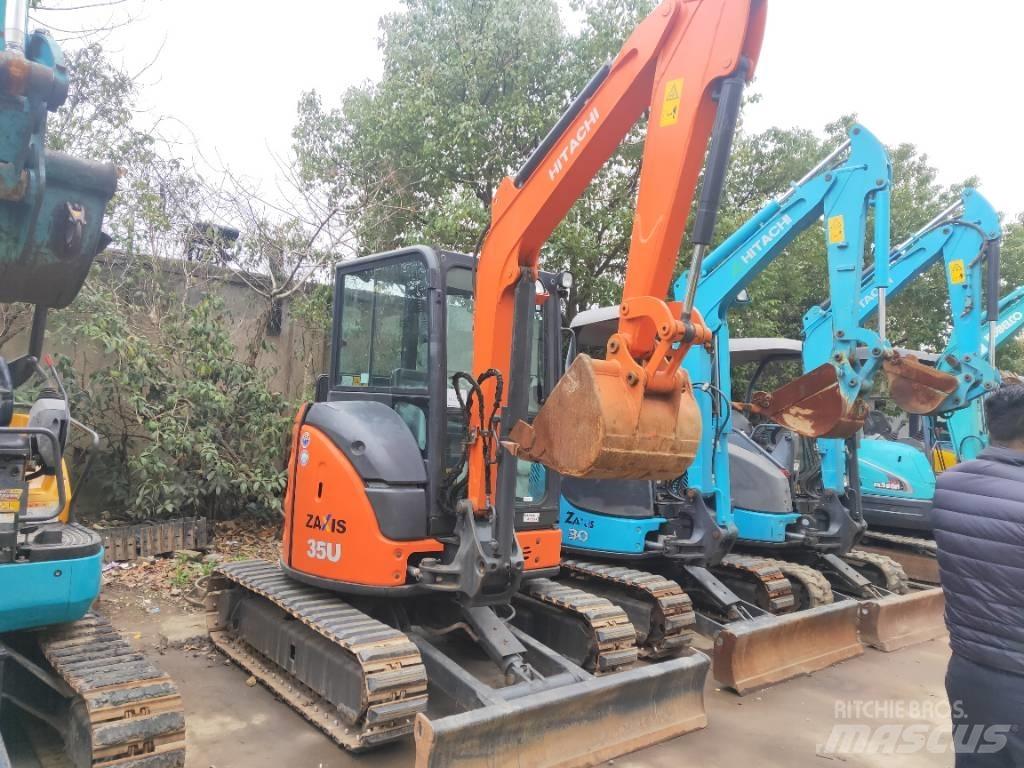 Hitachi ZX 35 U Mini kotrók < 7t