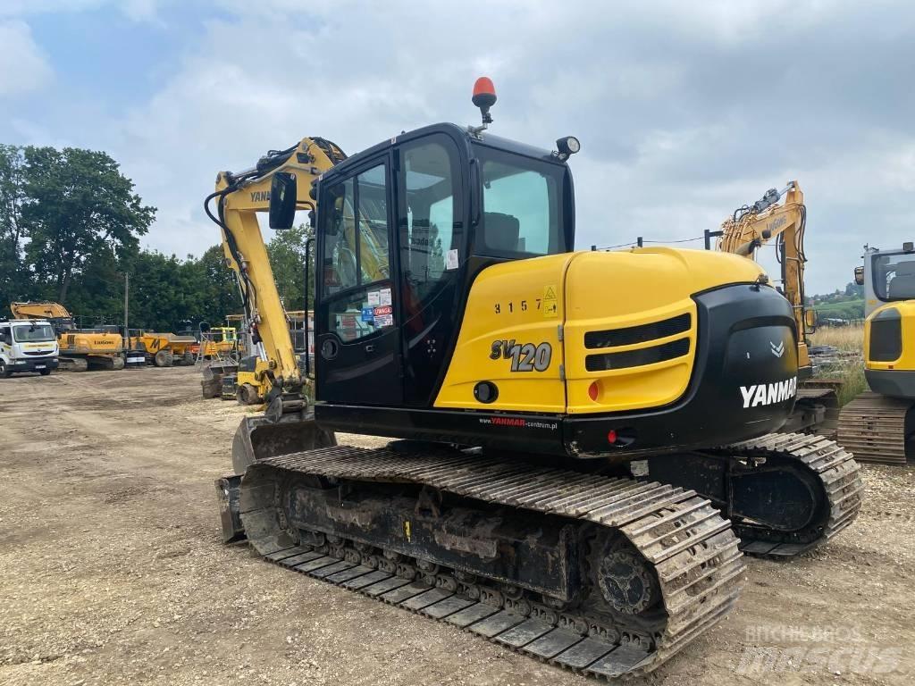 Yanmar SV 120 Lánctalpas kotrók
