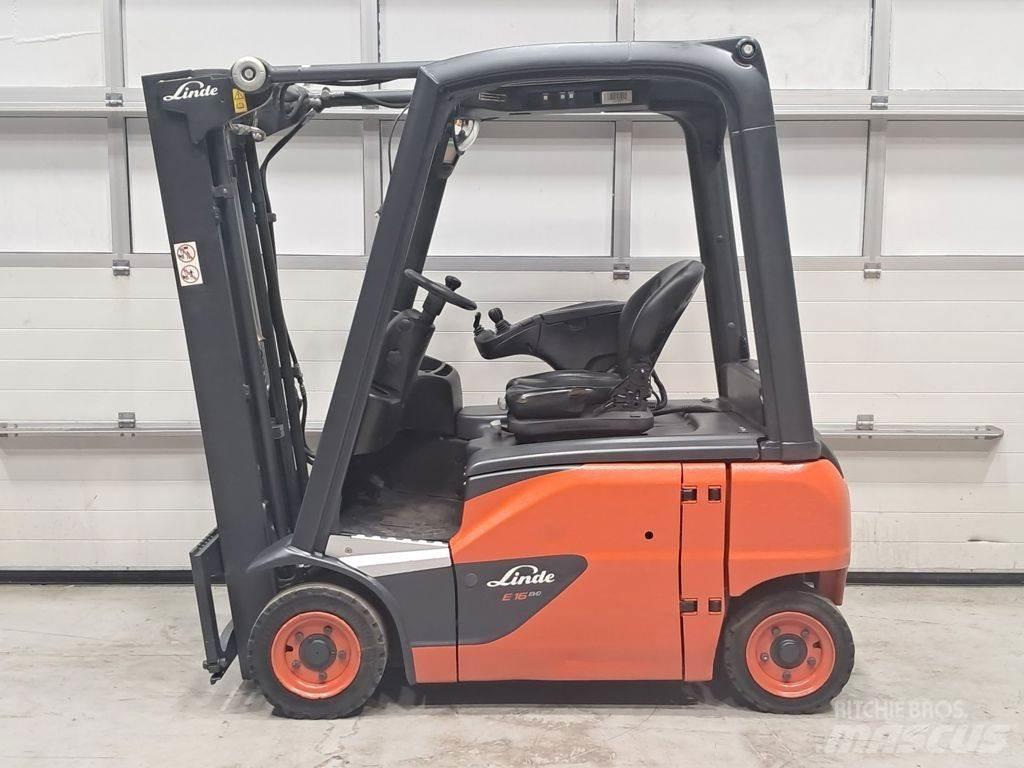 Linde E16P-02 Elektromos targoncák