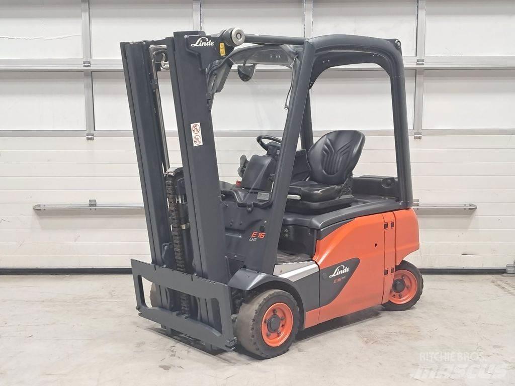 Linde E16P-02 Elektromos targoncák