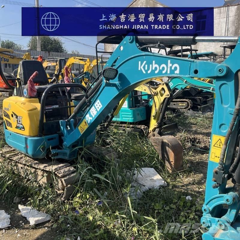 Kubota U 15 Mini kotrók < 7t