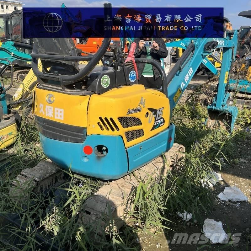 Kubota U 15 Mini kotrók < 7t