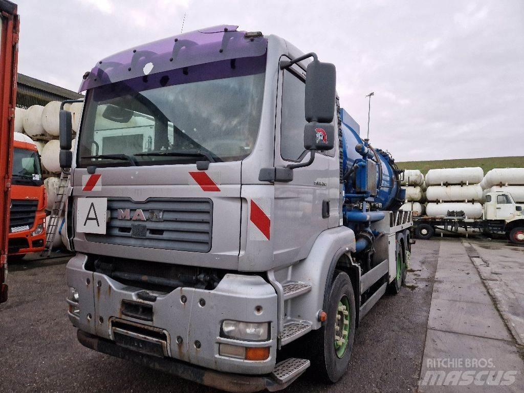 MAN TGA 26.360 6X2 Vákuum teherautok