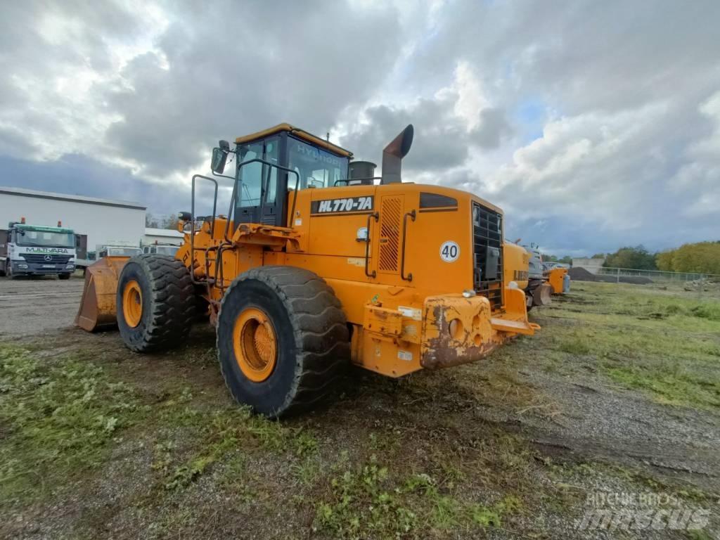 Hyundai HL 770-7 A Gumikerekes homlokrakodók