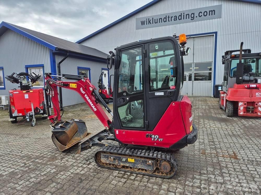 Yanmar SV 19 VT Mini kotrók < 7t