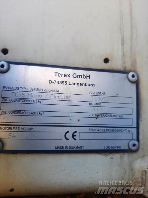 Terex TC75 Mini kotrók < 7t