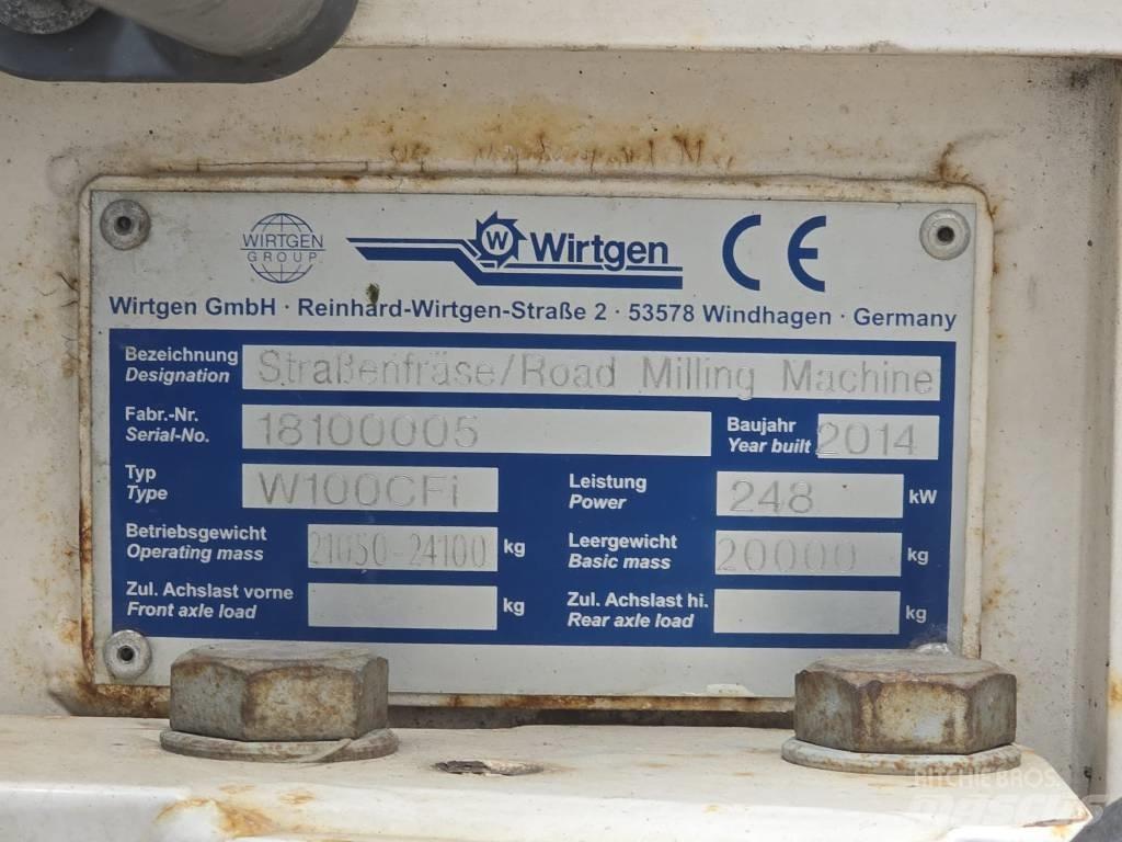 Wirtgen W 100 CFI Aszfalt marók