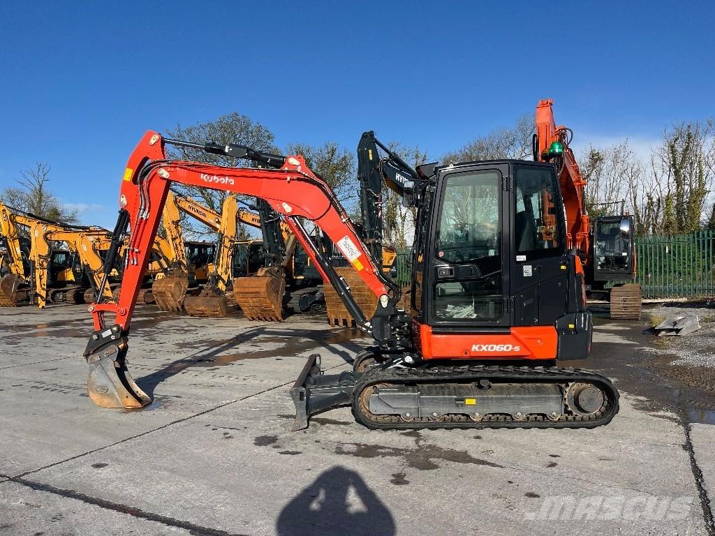 Kubota KX 060-5 Mini kotrók < 7t