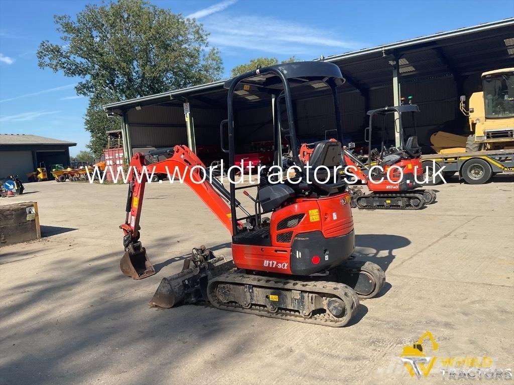 Kubota U 17-3 Mini kotrók < 7t