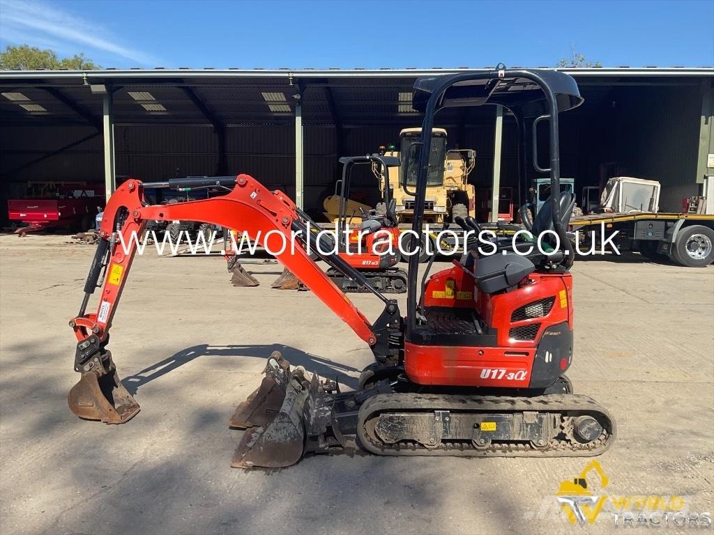 Kubota U 17-3 Mini kotrók < 7t