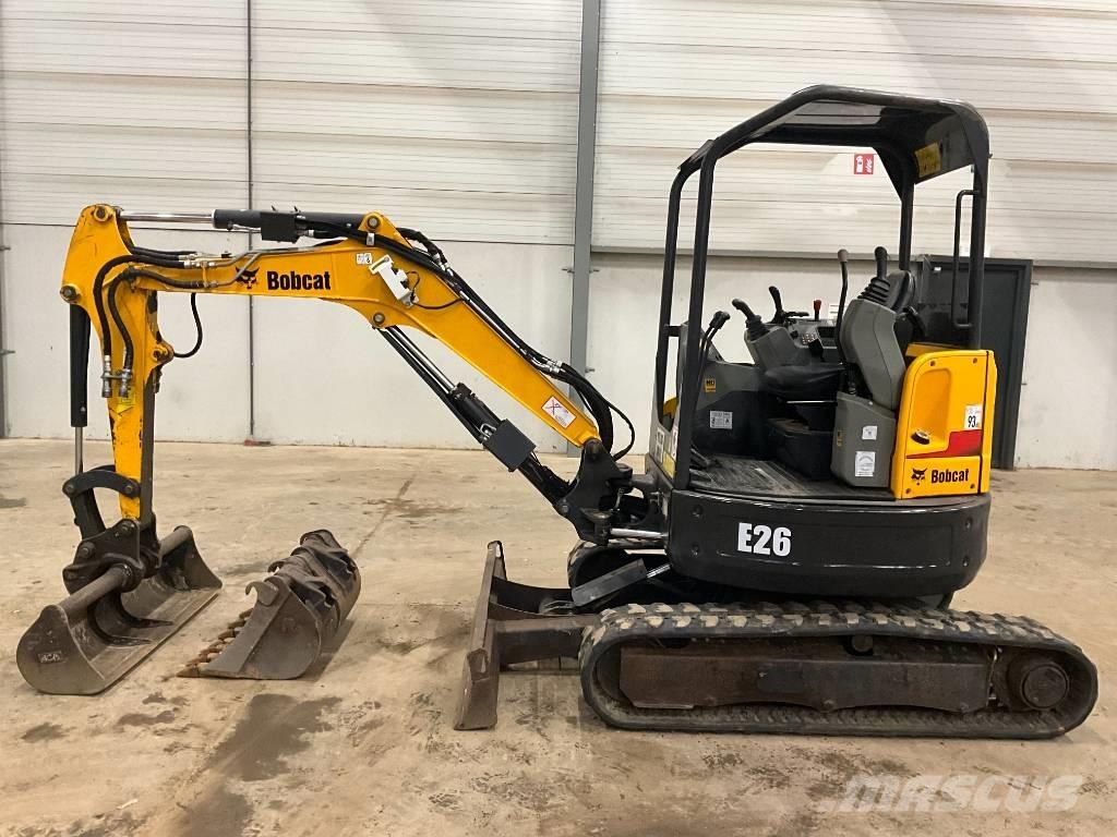 Bobcat E 26 EM Mini kotrók < 7t