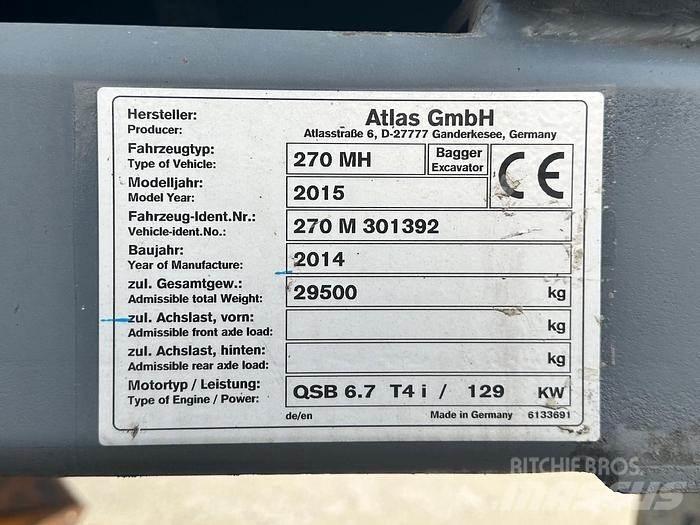 Atlas 270MH Hulladékkezelő gépek