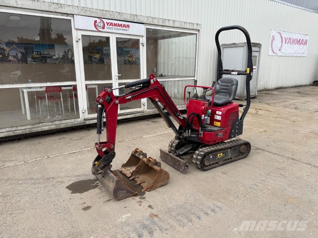 Yanmar SV08 (1E097) Mini kotrók < 7t