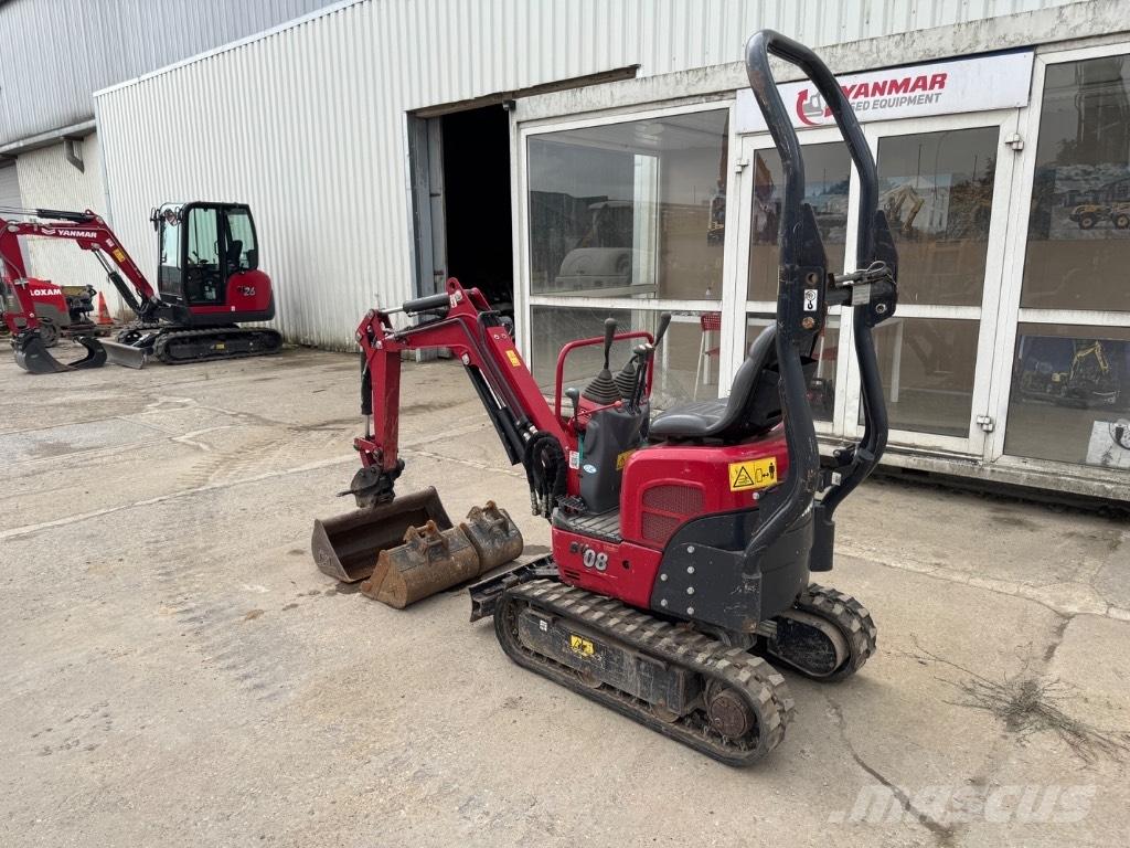 Yanmar SV08 (1E097) Mini kotrók < 7t