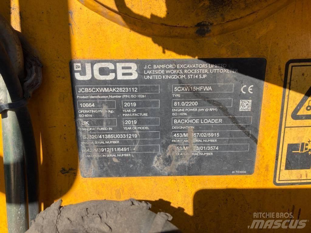 JCB 5 CX Wastemaster Kotrórakodók