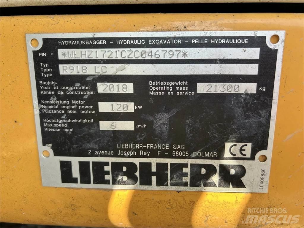 Liebherr R918 LC Lánctalpas kotrók
