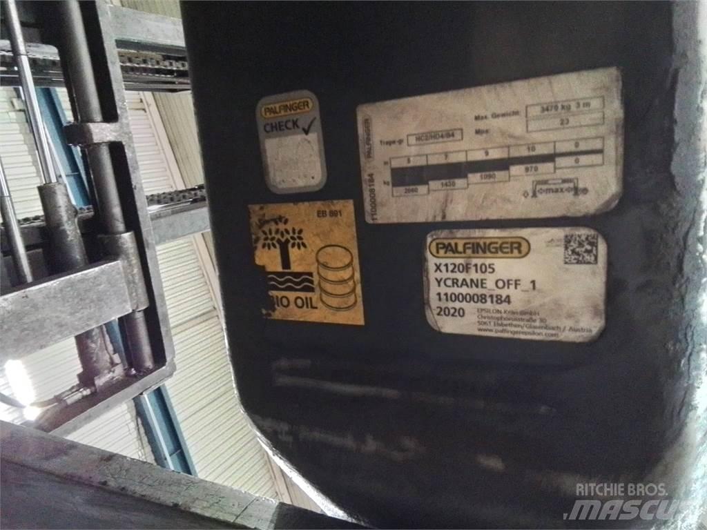 Palfinger X120f105 Kihordó daruk