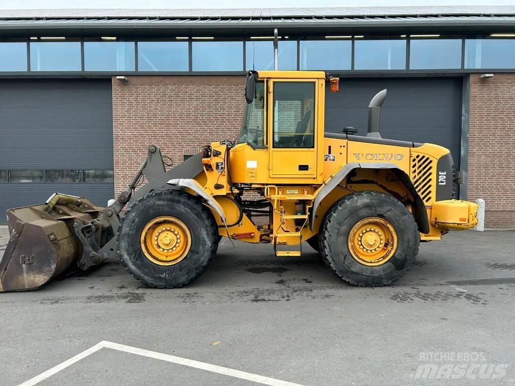 Volvo L70 E Gumikerekes homlokrakodók