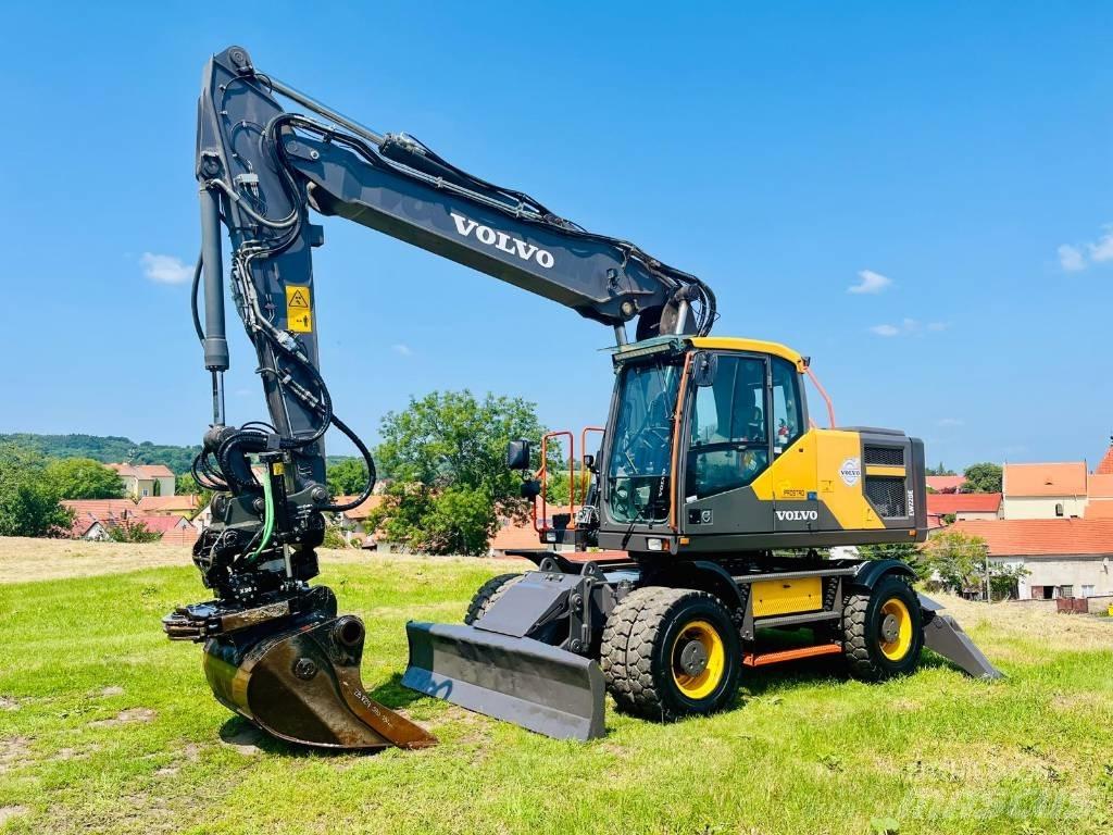 Volvo EW 220 E Gumikerekes kotrók