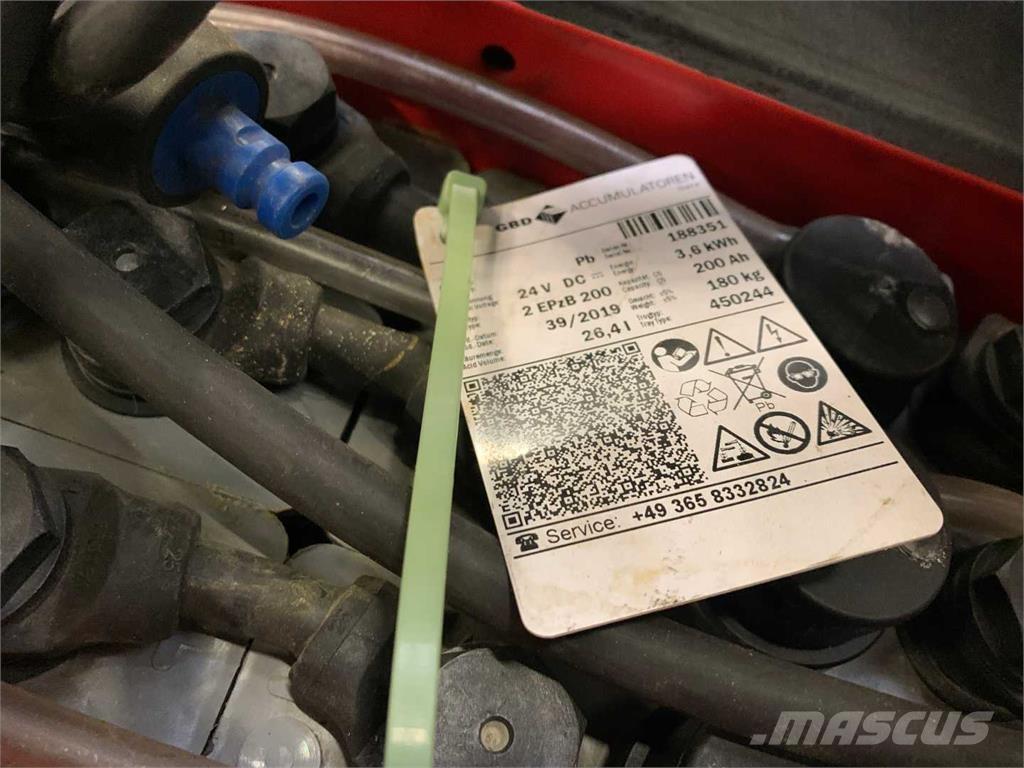 Linde L10B Gyalogkíséretű targonca