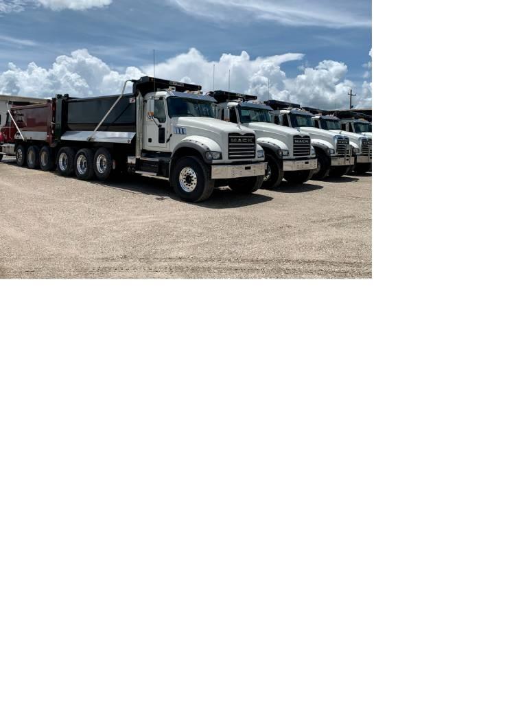 Mack Tri Axle Dump Billenő teherautók
