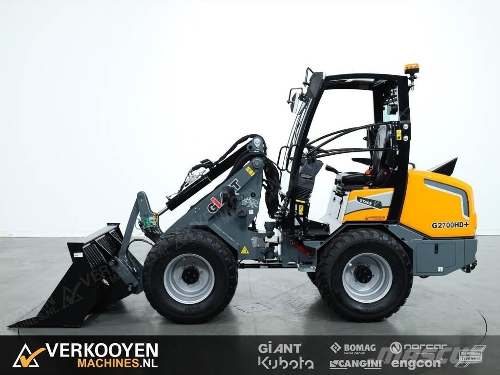 GiANT G2700 HD+ Gumikerekes homlokrakodók