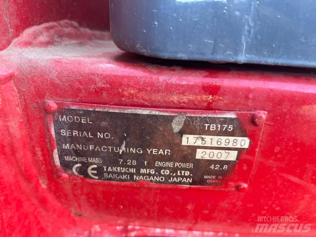 Takeuchi TB 175 Közepes (midi) kotrók 7 t - 12 t