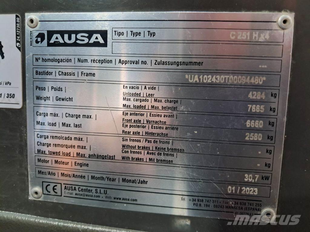 Ausa C251 HX4 Tereptargonca